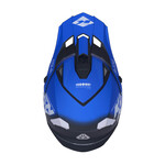 Track Helmet Graphic  Focus Blue