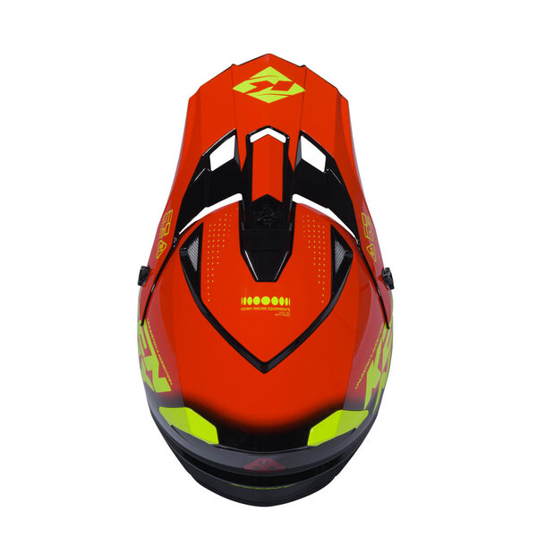 Track Helmet Graphic  Focus Red