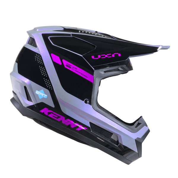 Performance Helmet Graphic  Racing Diamond Purple