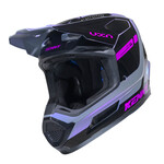Performance Helmet Graphic  Racing Diamond Purple