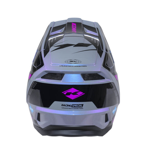Performance Helmet Graphic  Racing Diamond Purple
