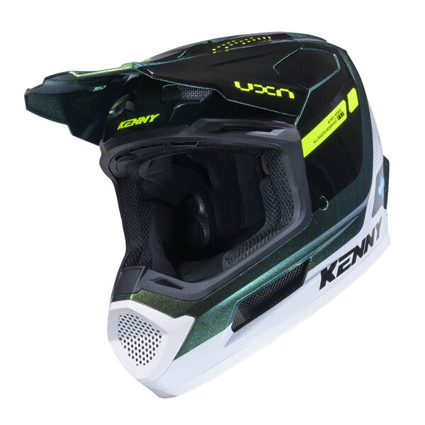 Performance Helmet Graphic  Racing Green Diamond