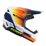 Performance Helmet Graphic  Racing Navy Orange