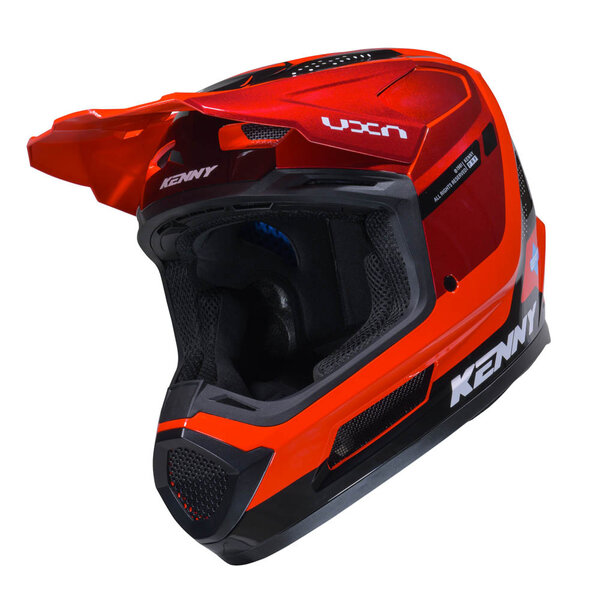 Performance Helmet Graphic  Racing Red
