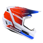 Performance Helmet Graphic  Racing Red Blue