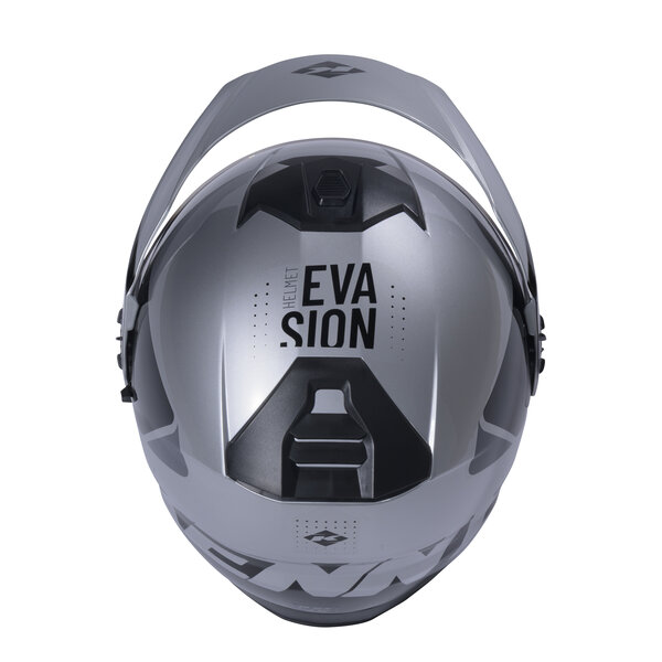 Evasion Graphic Helmet Silver Black