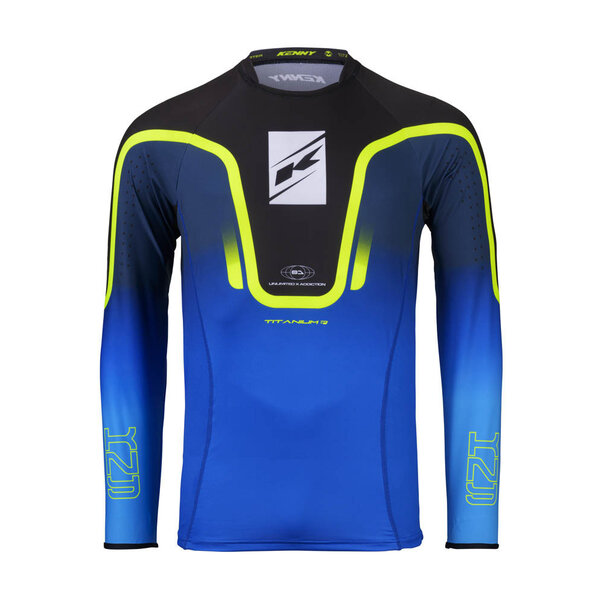 Titanium Jersey Gradient Blue