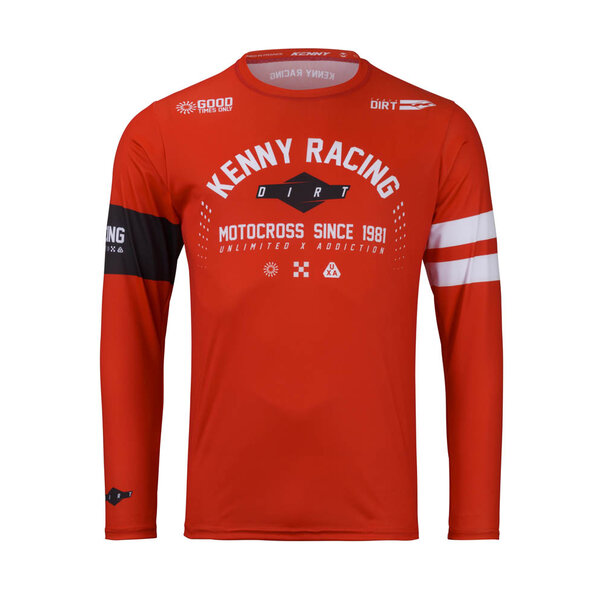 Track Jersey Dirt Red