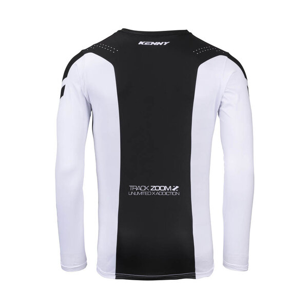 Track Jersey Zoom Black White