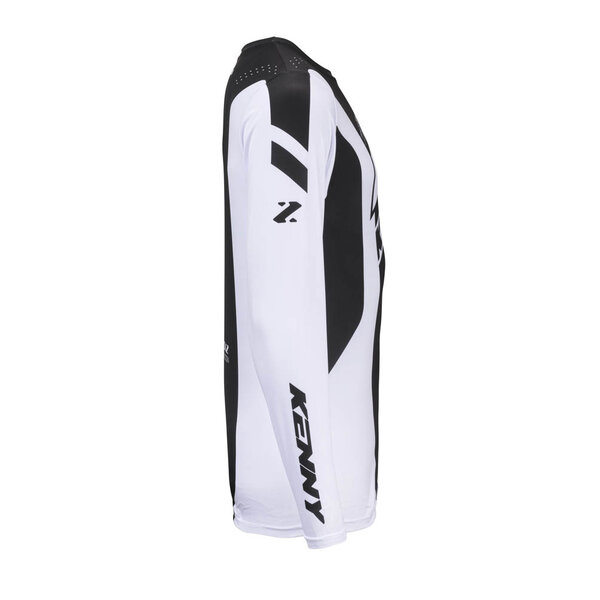 Track Jersey Zoom Black White