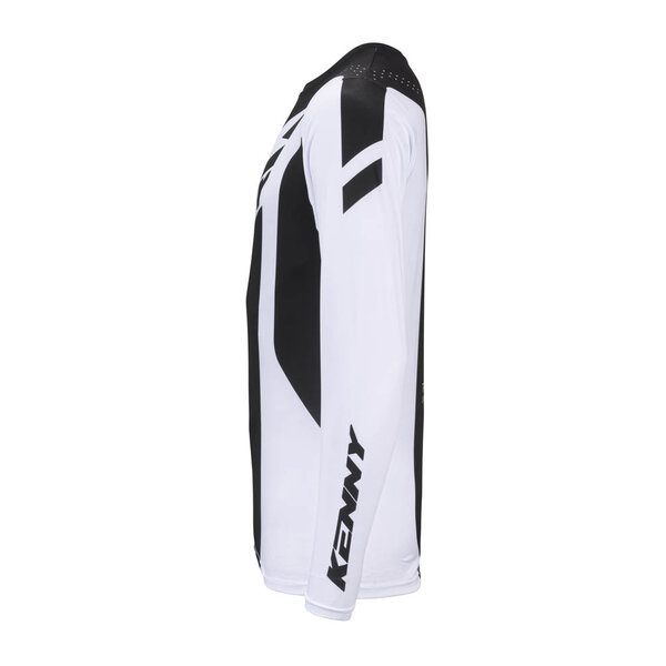 Track Jersey Zoom Black White
