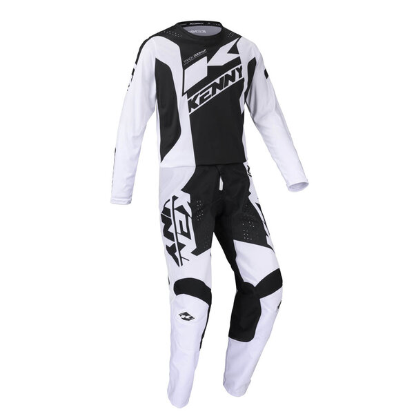 Track Pants Zoom Black White