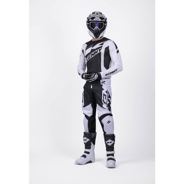 Track Pants Zoom Black White