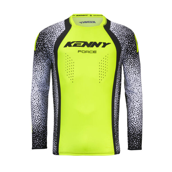 Force Pixel jersey Pixel White Neon Yellow