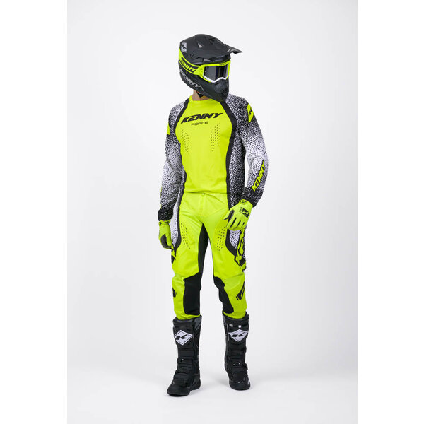 Force Pixel jersey Pixel White Neon Yellow