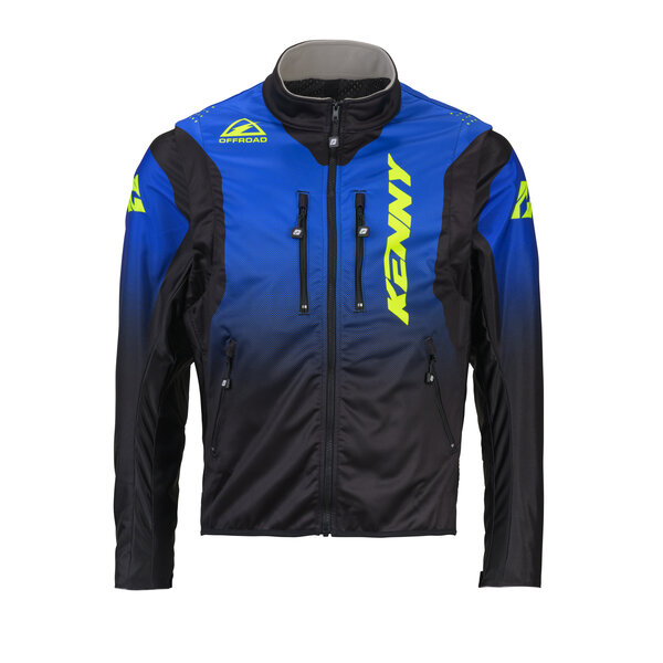 Softshell Enduro Jacket Blue Neon Yellow