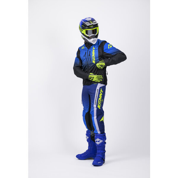 Softshell Enduro Jacket Blue Neon Yellow