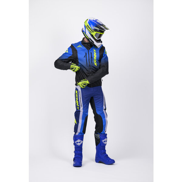 Softshell Enduro Jacket Blue Neon Yellow