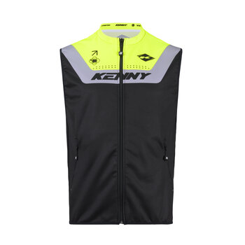 Summer Graphic Bodywarmer Neon Yellow