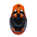 Track Helmet Kid Graphic  Speed Neon Orange