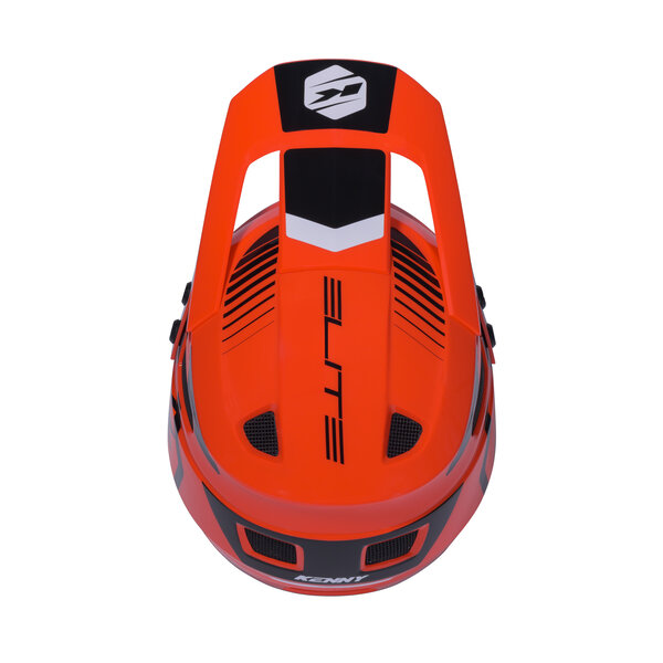 Elite BMX Helmet Graphic + Orange
