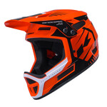 Elite BMX Helmet Graphic + Orange