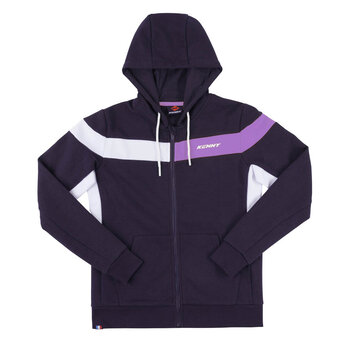 Racing Hoody With Zip Women Navy