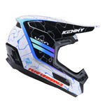 Performance Helmet Graphic + Wave Blue White