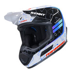 Performance Helmet Graphic + Wave Blue White