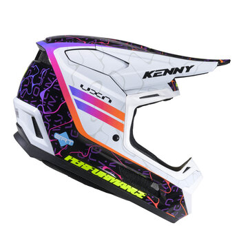 Performance Helmet Graphic + Wave Black White