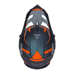 Graphic + Pull in Helmet Master Orange