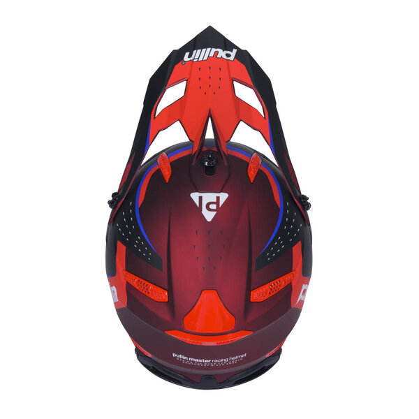 Graphic + Pull in Helmet Master Red