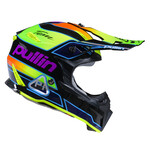 Graphic + Pull in Helmet Team Neon