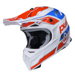 Graphic + Pull in Helmet Team Red Blue