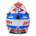 Graphic + Pull in Helmet Team Red Blue