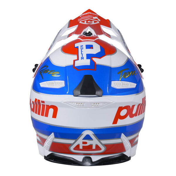 Graphic + Pull in Helmet Team Red Blue