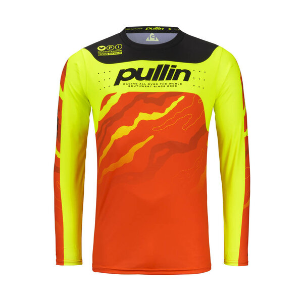 Pull In Master Race Jersey Camo Orange Neon