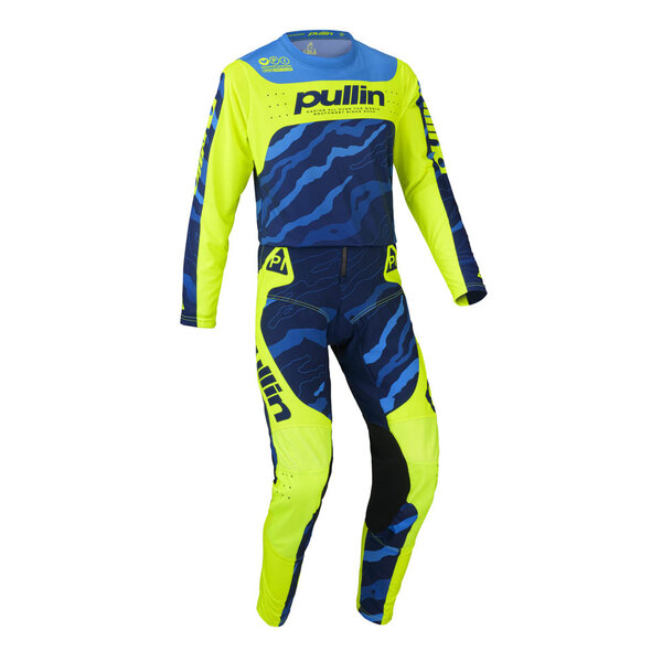 Pull In master Race Pants Camo Navy Neon