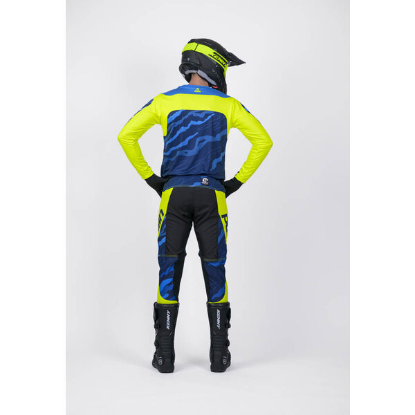 Pull In master Race Pants Camo Navy Neon
