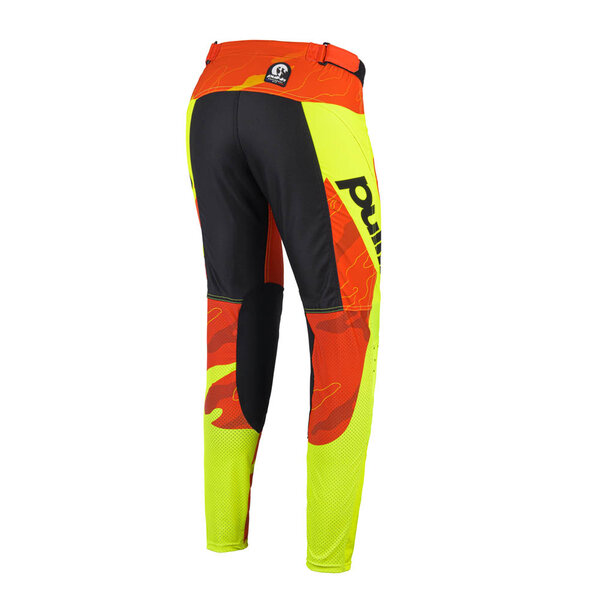 Pull In master Race Pants Camo Orange Neon
