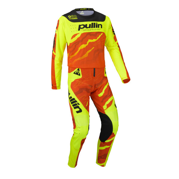 Pull In master Race Pants Camo Orange Neon