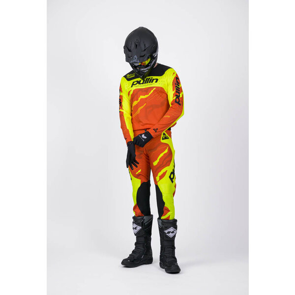 Pull In master Race Pants Camo Orange Neon