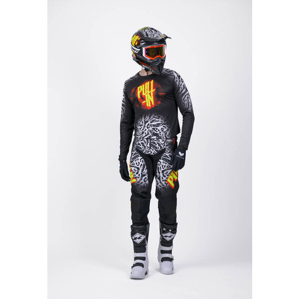 Pull In Trash Jersey Black Neon