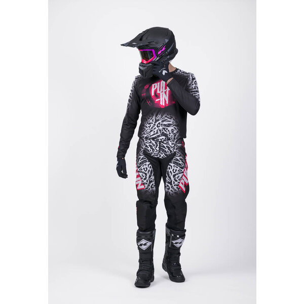 Pull In Trash Jersey Pink Neon