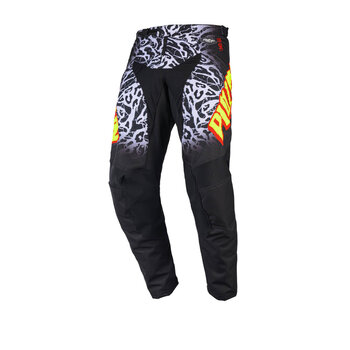Pull In Trash Pants Black Neon