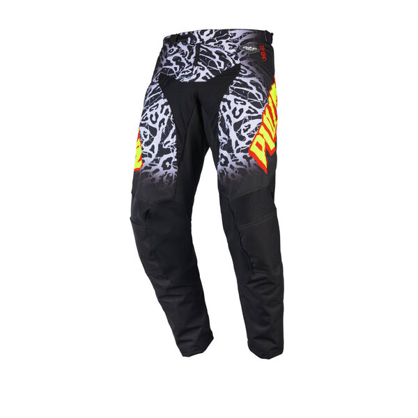 Pull In Trash Pants Black Neon