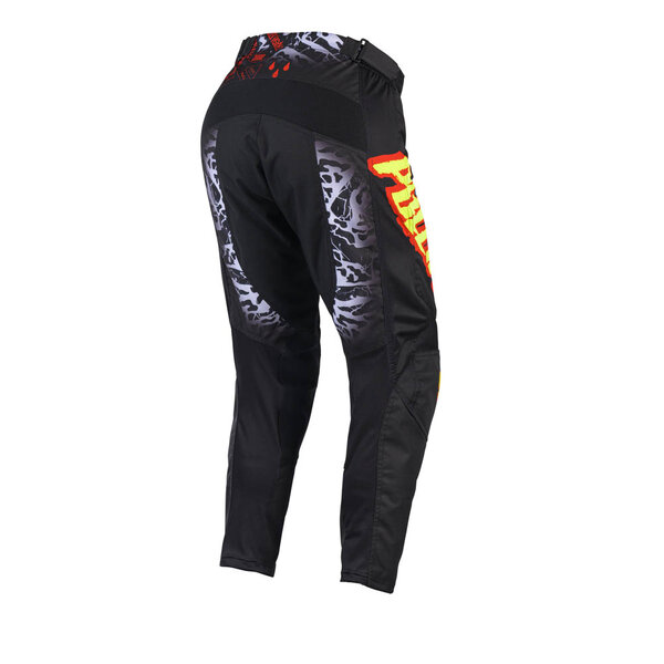 Pull In Trash Pants Black Neon