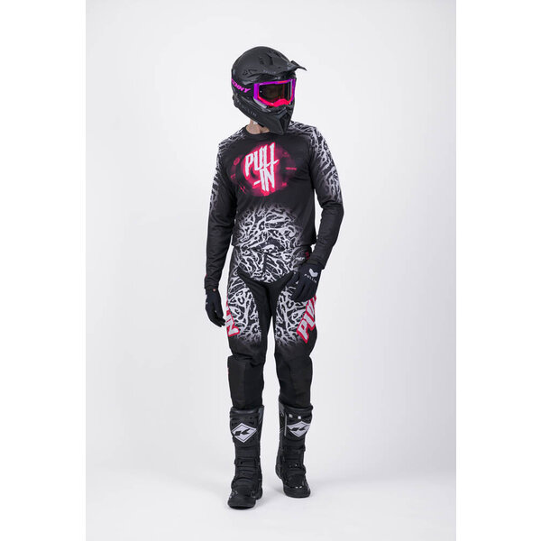 Pull In Trash Pants Pink Neon