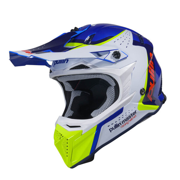 Graphic + Pull In Helmet Kid Master Blue