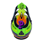 Graphic + Pull In Helmet Kid Team Neon